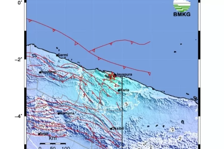 BMKG Jayapura Diguncang Gempa Bumi Hingga 1 072 Kali Sejak Bulan