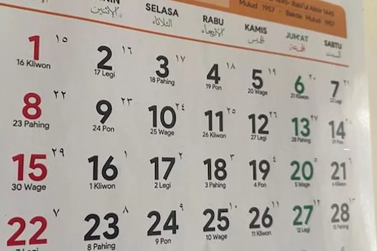 Apakah Oktober Tanggal Merah Ada Peringatan Apa Cek Kapan