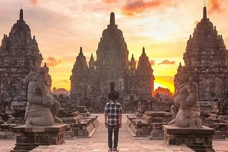 Pesona Keindahan Senja Di Candi Sewu Klaten Jawa Tengah Recommended