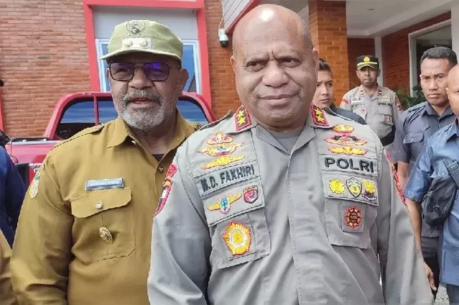 Kapolda Papua Irjen Polisi Mathius Fakhiri. (ANTARA)