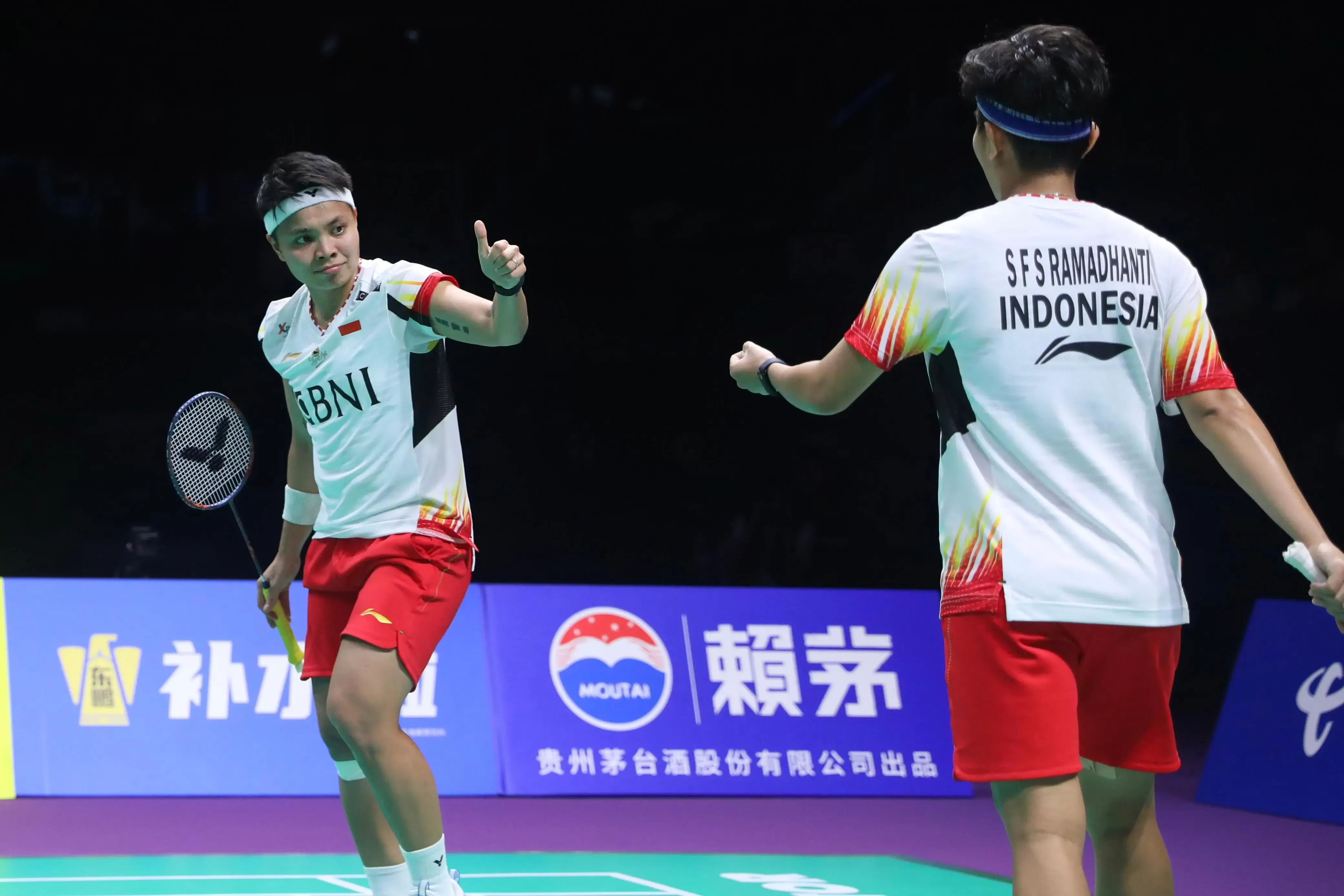 Apriyani Rahayu-Siti Fadia terus melaju di Orleans Masters 2025 (Foto: PBSI)