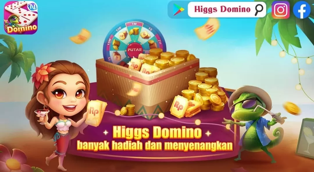 Kode Redeem Higgs Domino Hari ini Kamis 11 Agustus 2022 (Instagram.com/@higgsdominoisland)