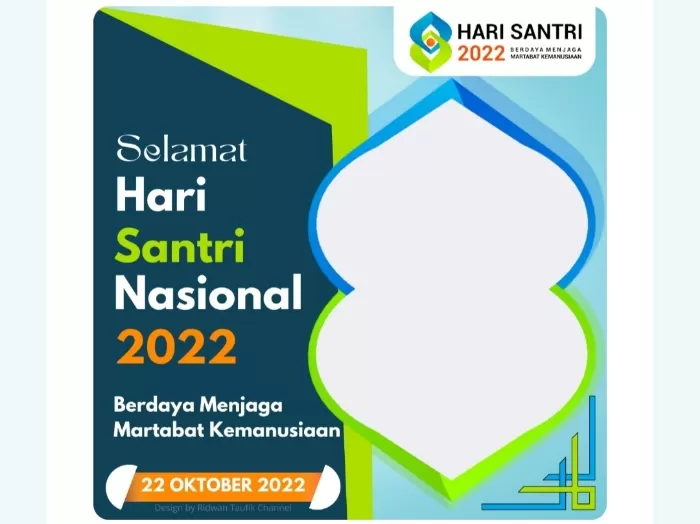 Kumpulan Link Twibbon Hari Santri Desain Terbaru 2022 Bisa Untuk Status ...