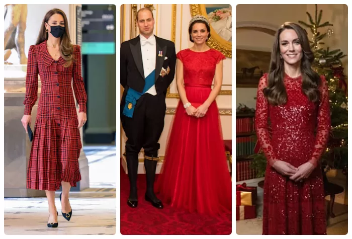 Stok Gaun Merah Kate Middleton yang Tak Ada Habisnya - Wow Babel