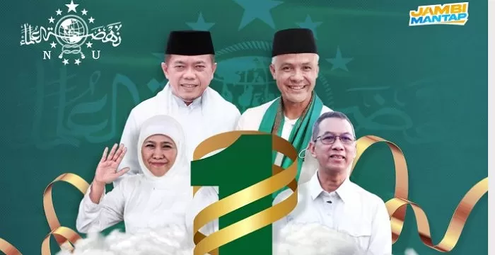 Al Haris Hadiri  Hadiri Acara Puncak Satu Abad Nahdlatul Ulama Bersama Tiga Gubernur 