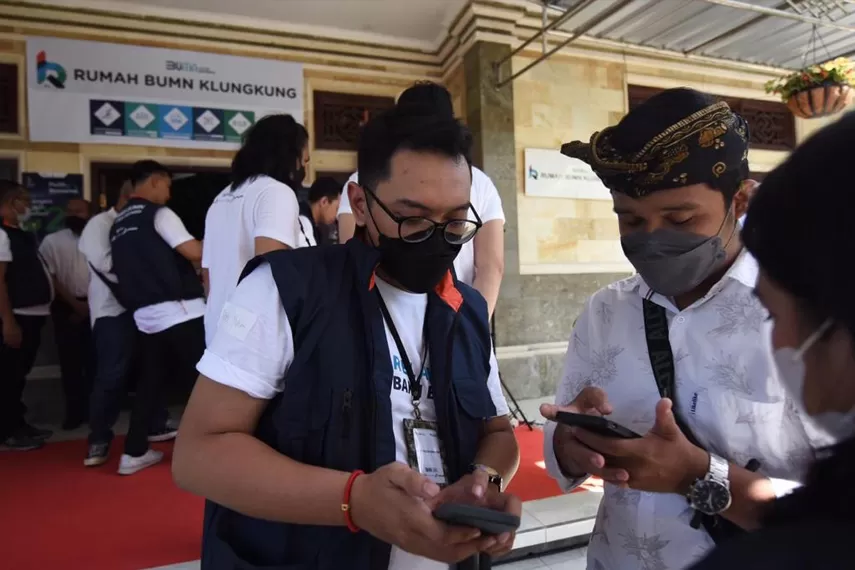 Program Relawan Bakti BUMN Tingkatkan Kelas UMKM
