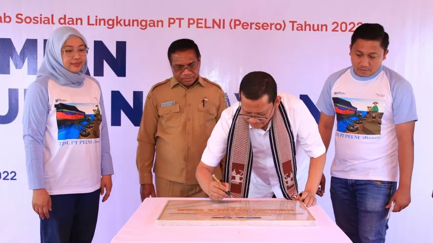 PELNI Resmikan Program Kampung Nelayan di Nusa Tenggara Timur