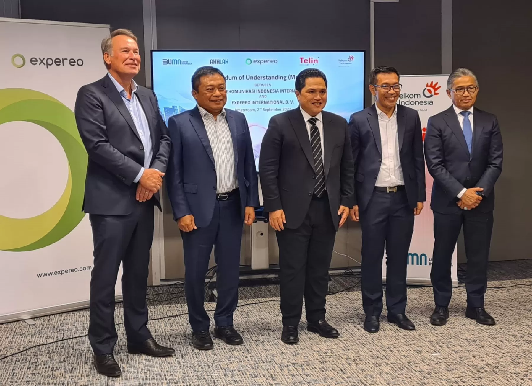 Perkuat Pasar Global, Telin dan Expereo Jalin Kerja Sama  