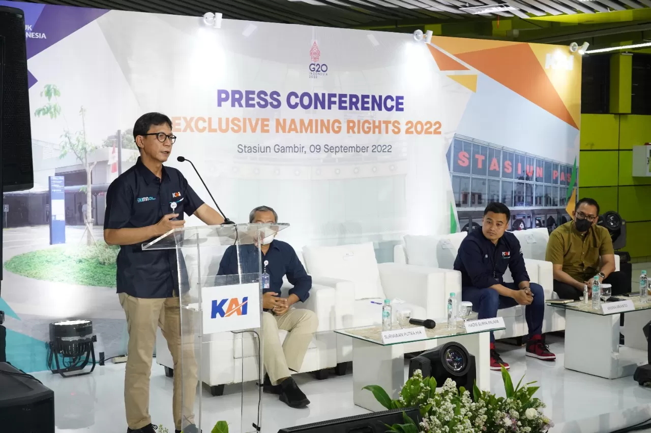 KAI Tawarkan Hak Penamaan 10 Stasiun Kereta Api Jarak Jauh