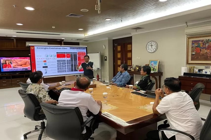 Istana Tugaskan PT INTI (Persero) Tangani Cyber Security Nasional