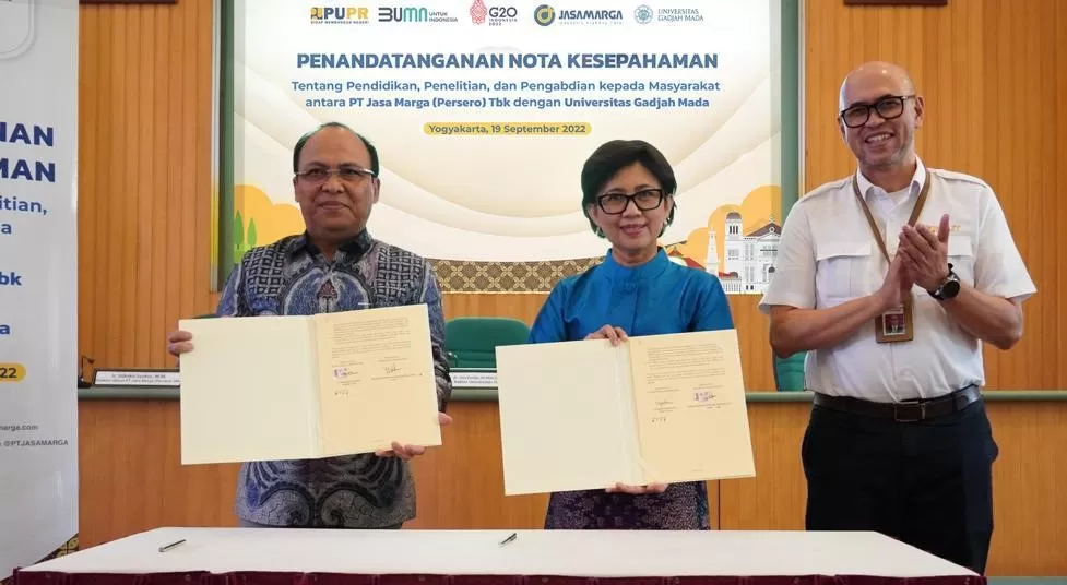 Jasa Marga Jalin Kolaborasi dengan Universitas Gadjah Mada