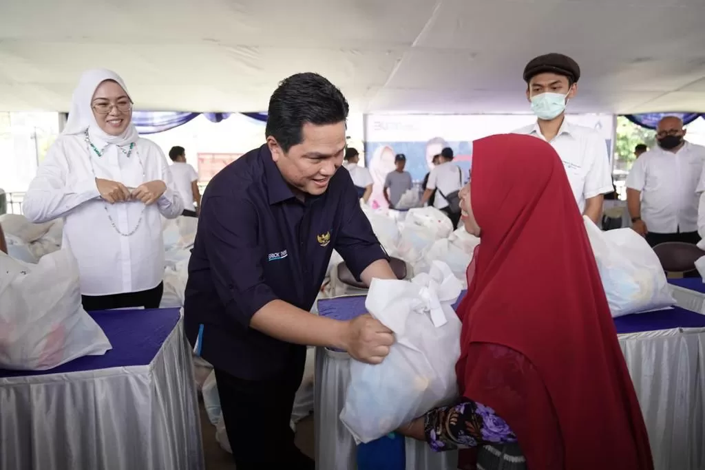 ID FOOD Komitmen Pemerataan Pangan melalui Pasar Murah BUMN di Purwakarta