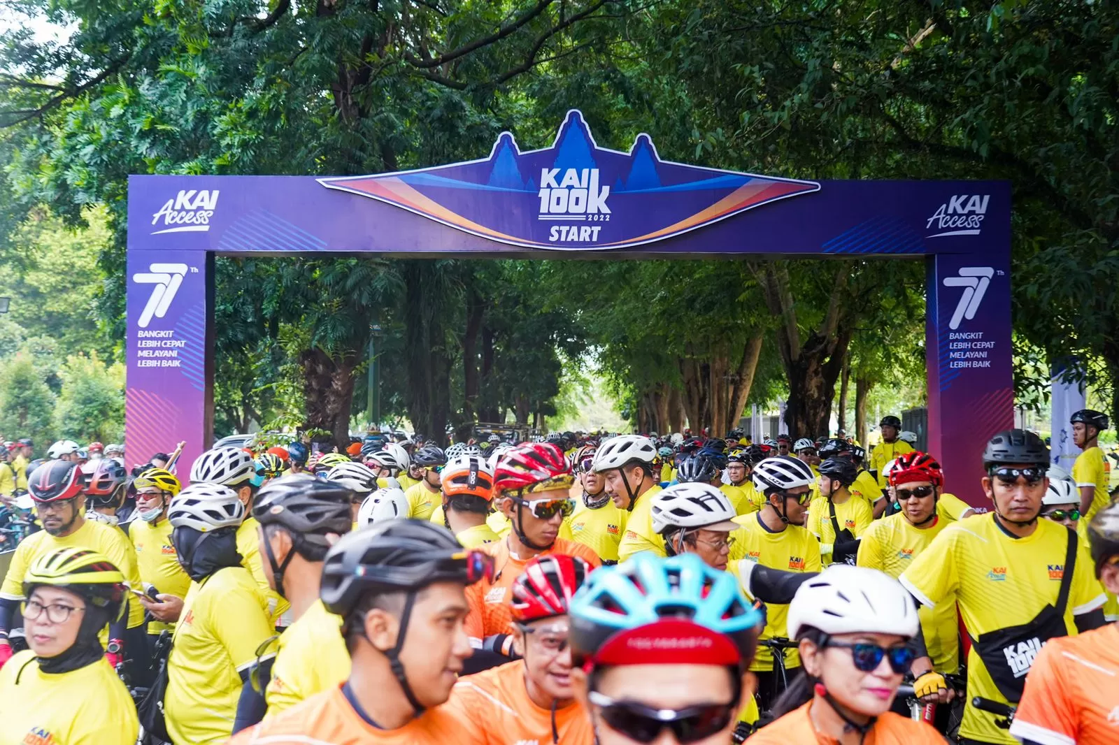 Sambut HUT ke-77, KAI Gelar Kegiatan Gowes di Yogyakarta
