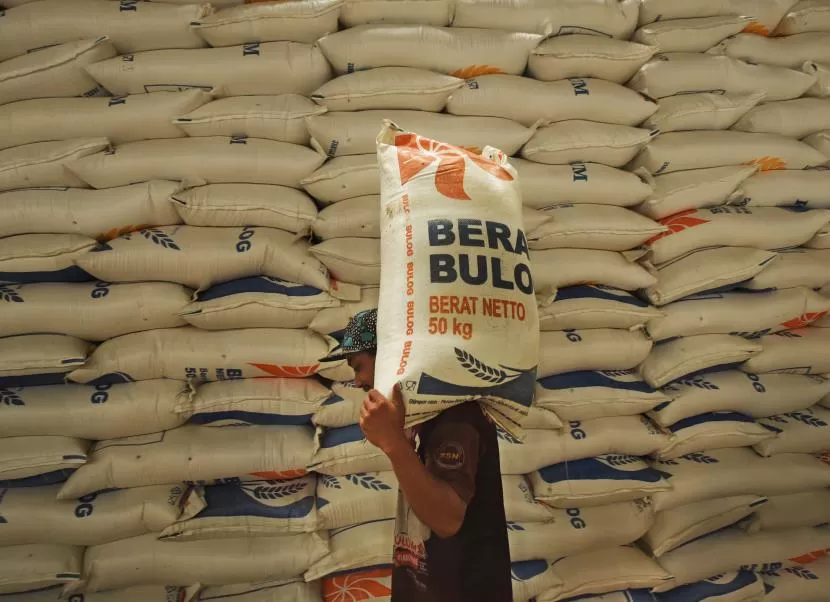 BULOG Gelontorkan 650 Ribu Ton Stok Beras Operasi Pasar