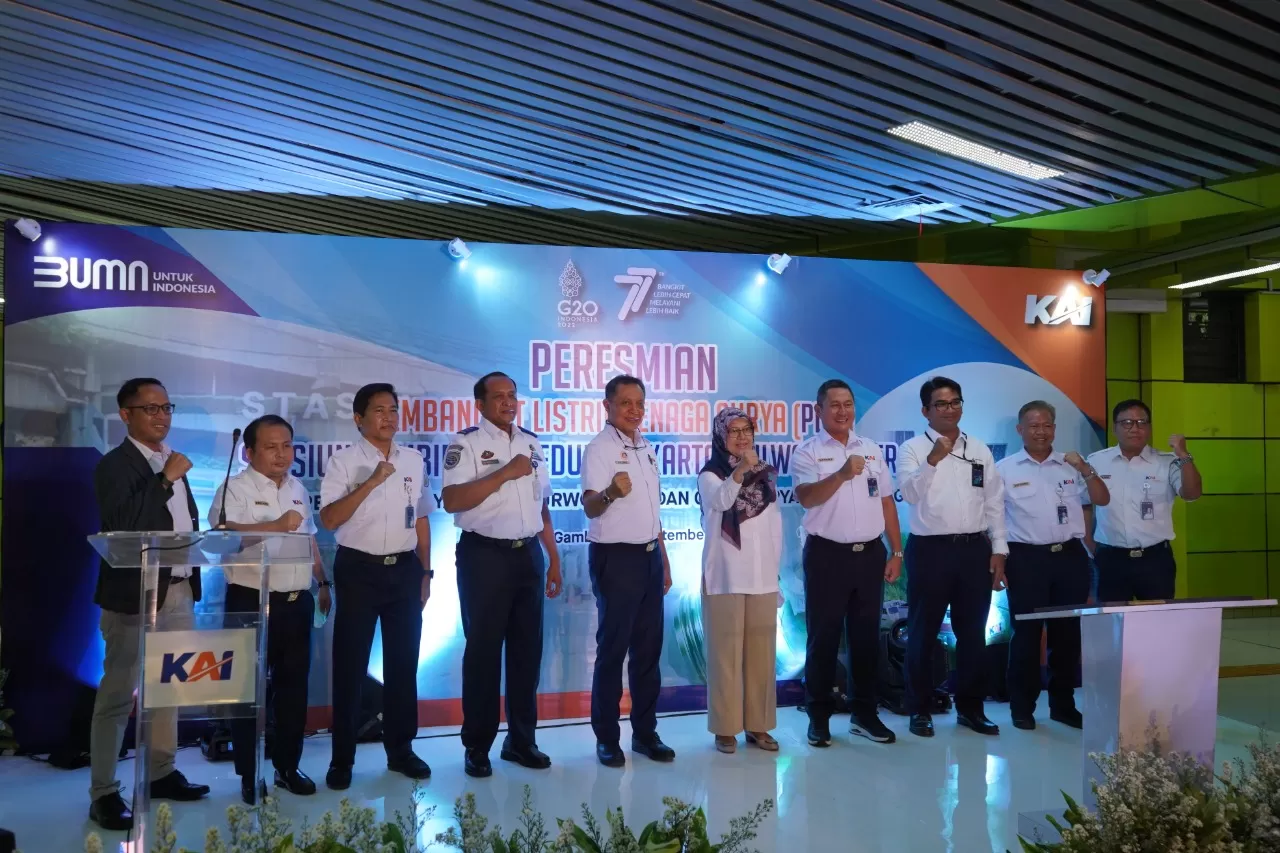 Pertamina NRE Dukung Upaya Transisi Energi KAI