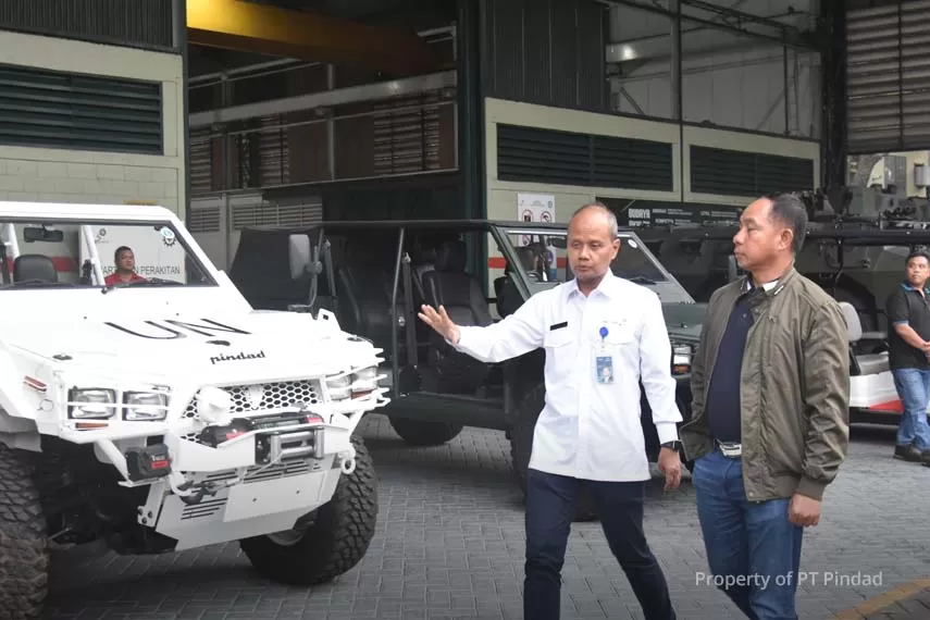 Tinjau Produk Hankam, Dirtekbang Pindad Terima Kunjungan Wakasad