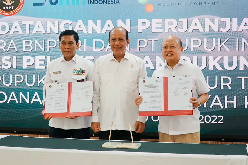 Kolaborasi Pupuk Indonesia dan BNPT Cegah Terorisme