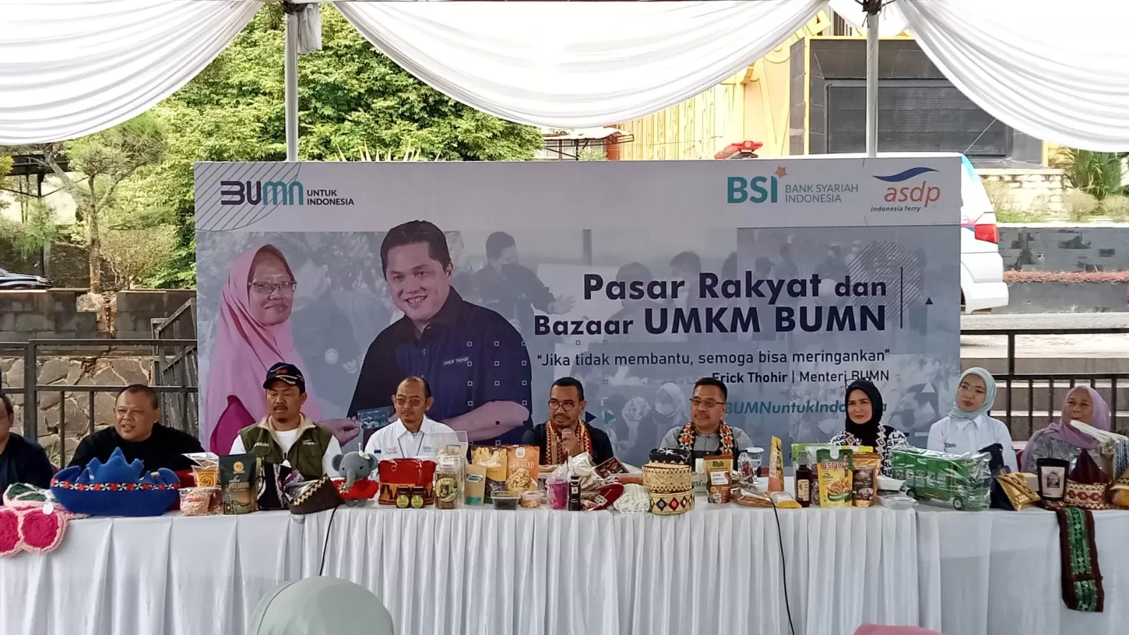 ASDP-BSI Dukung Gelaran Pasar Rakyat dan Bazaat UMKM