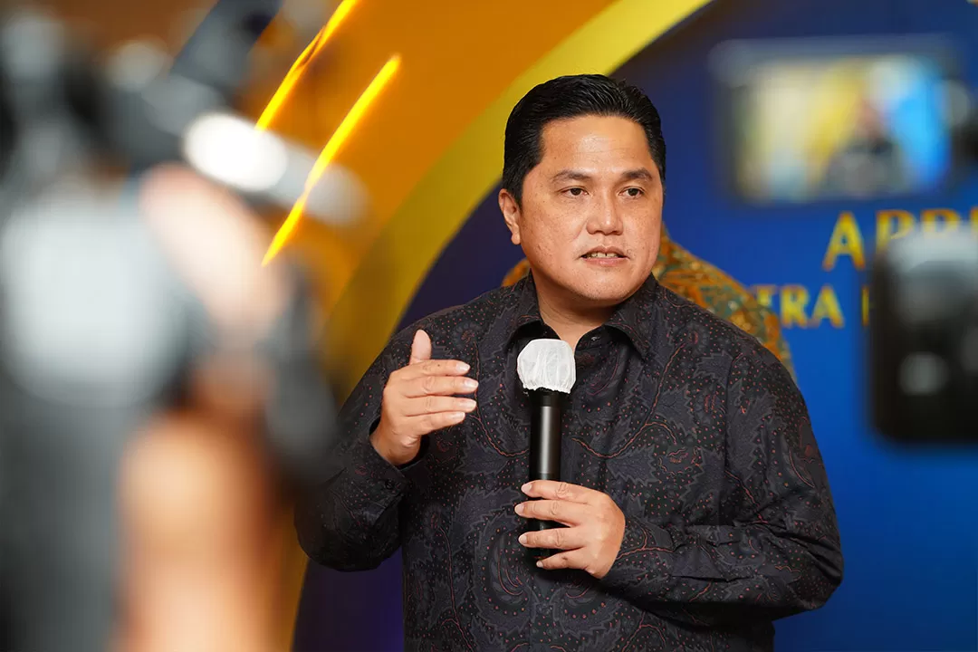 Erick Apresiasi Bakti BUMN PTPN III Bantu Para Guru
