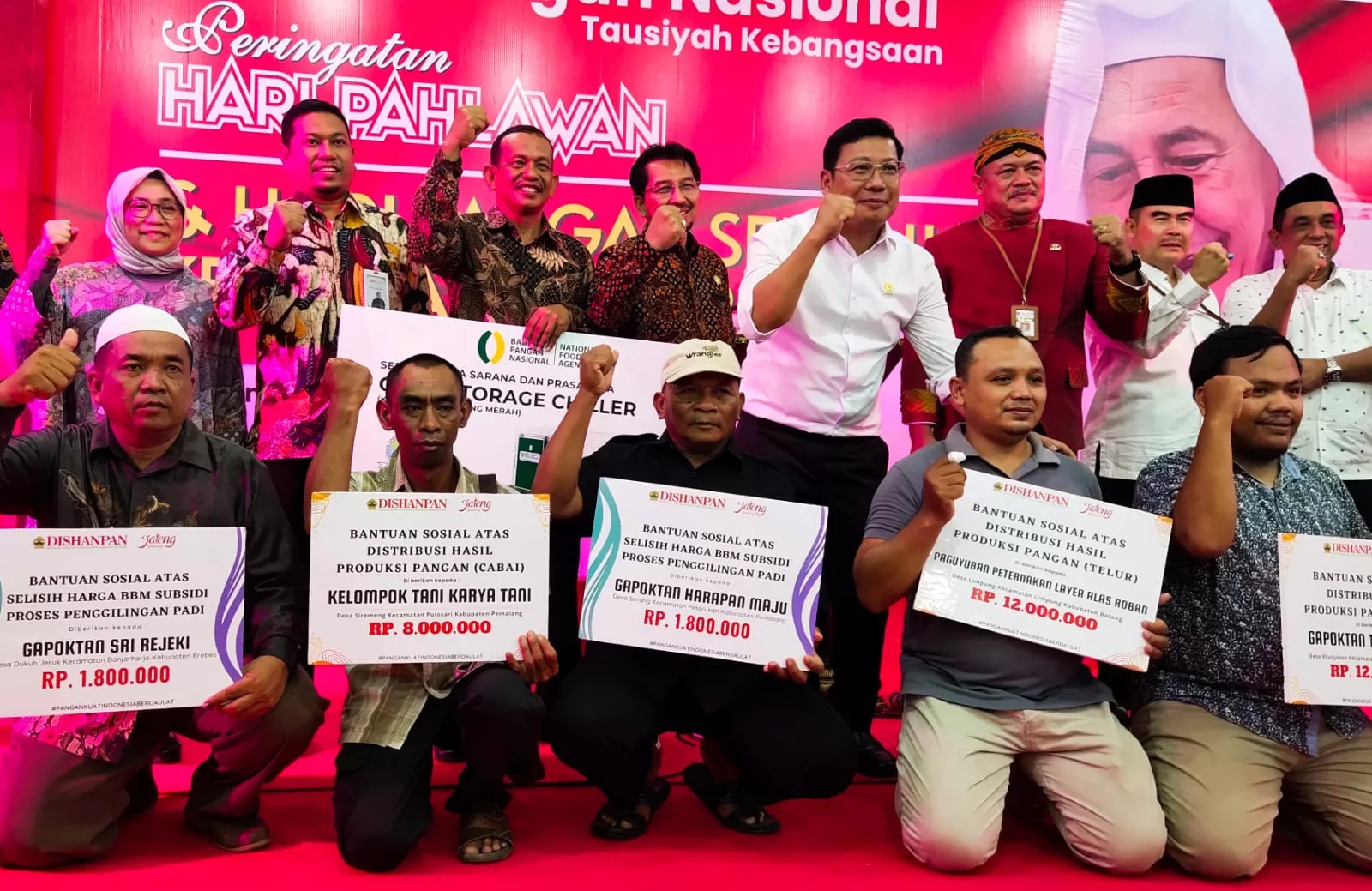 PPI bersama BPN Semarakkan Hari Pahlawan Nasional dan Hari Pangan Sedunia