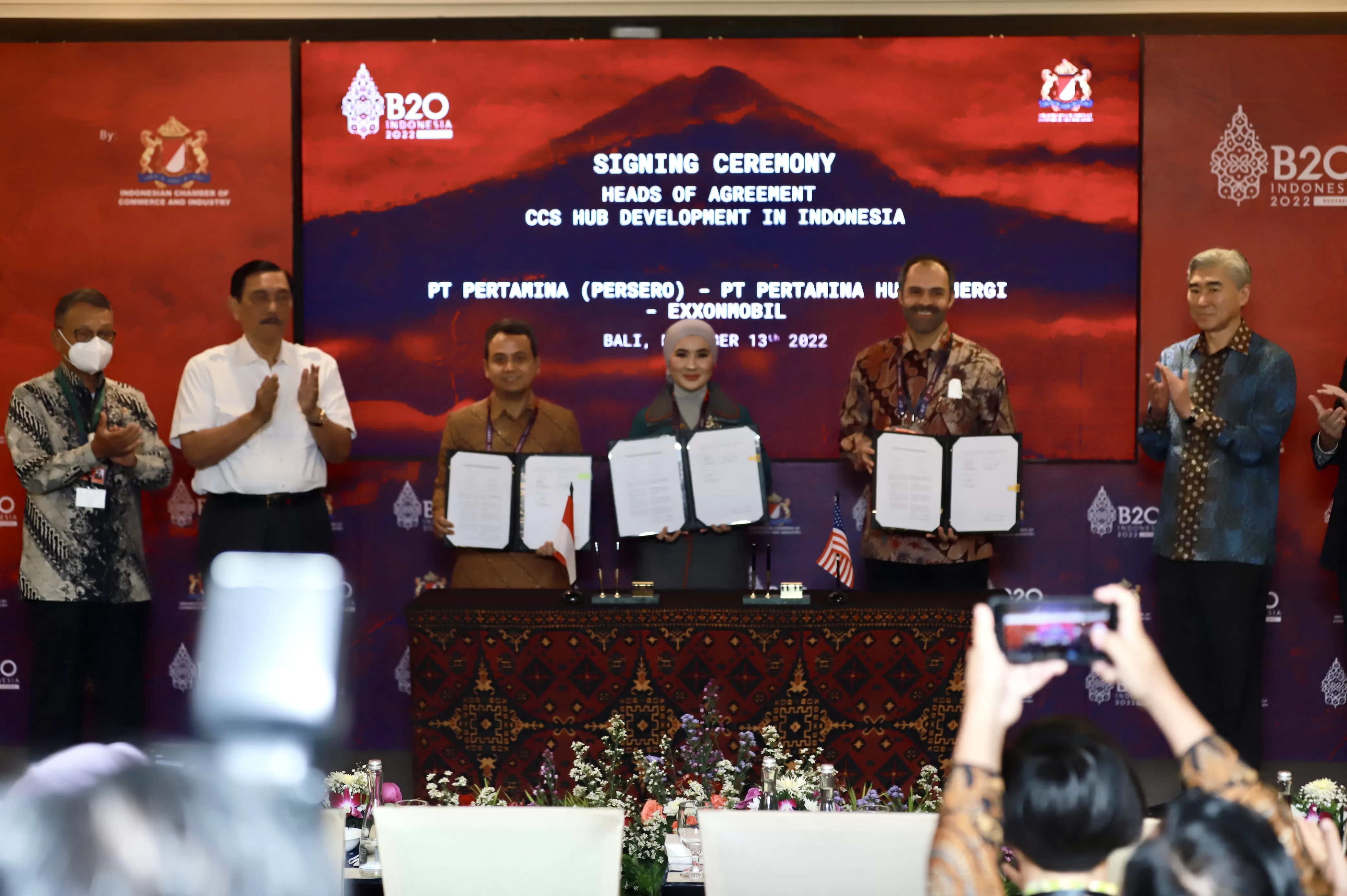 Pertamina–Exxonmobil Kerja Sama Dekarbonisasi Kejar Target Nol Emisi 2060