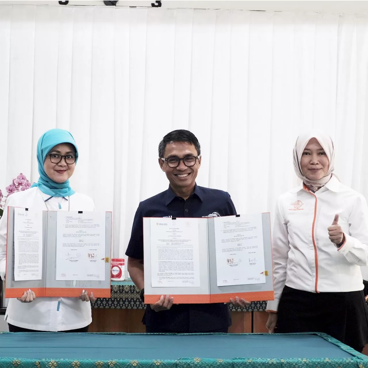 BULOG dan Pos Indonesia Sinergi Permudah Pasarkan Produk Ke Masyarakat