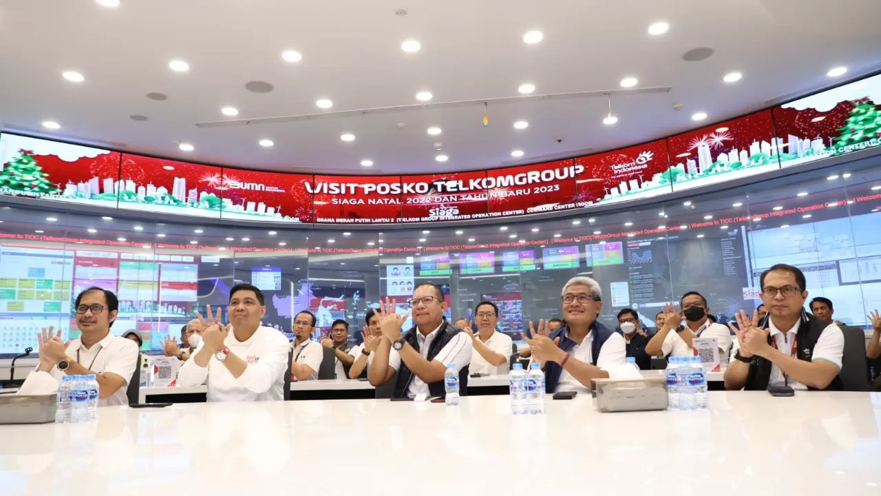 TelkomGroup Pastikan Infrastruktur dan Layanan Andal di Momen Nataru