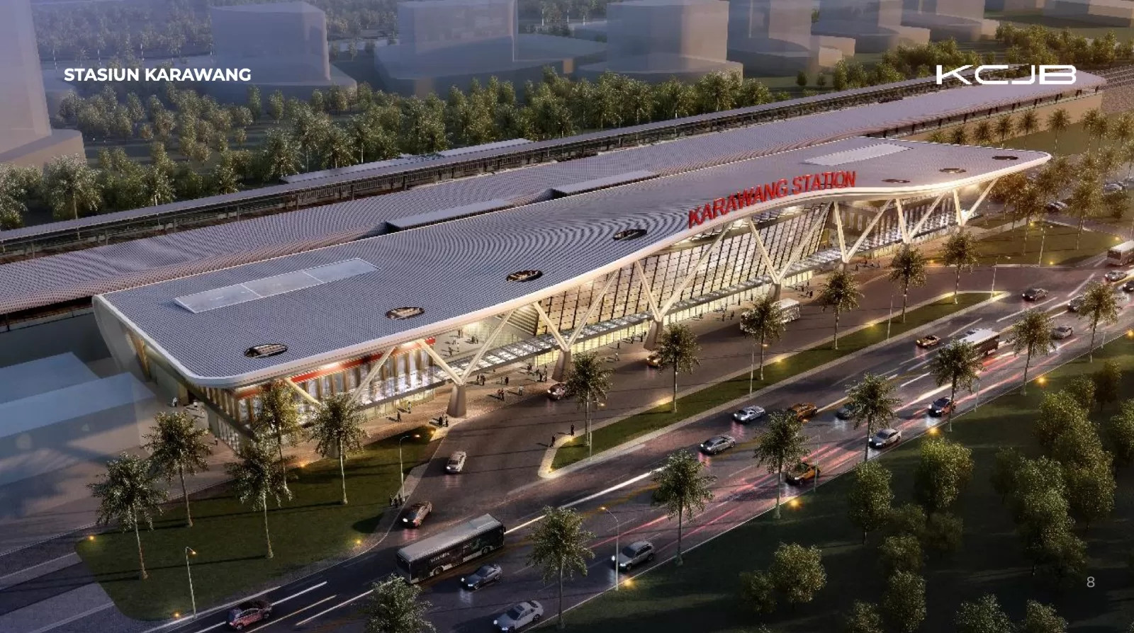 Hadirkan Stasiun Kereta Api Cepat di Karawang, KCIC Terima Penghargaan