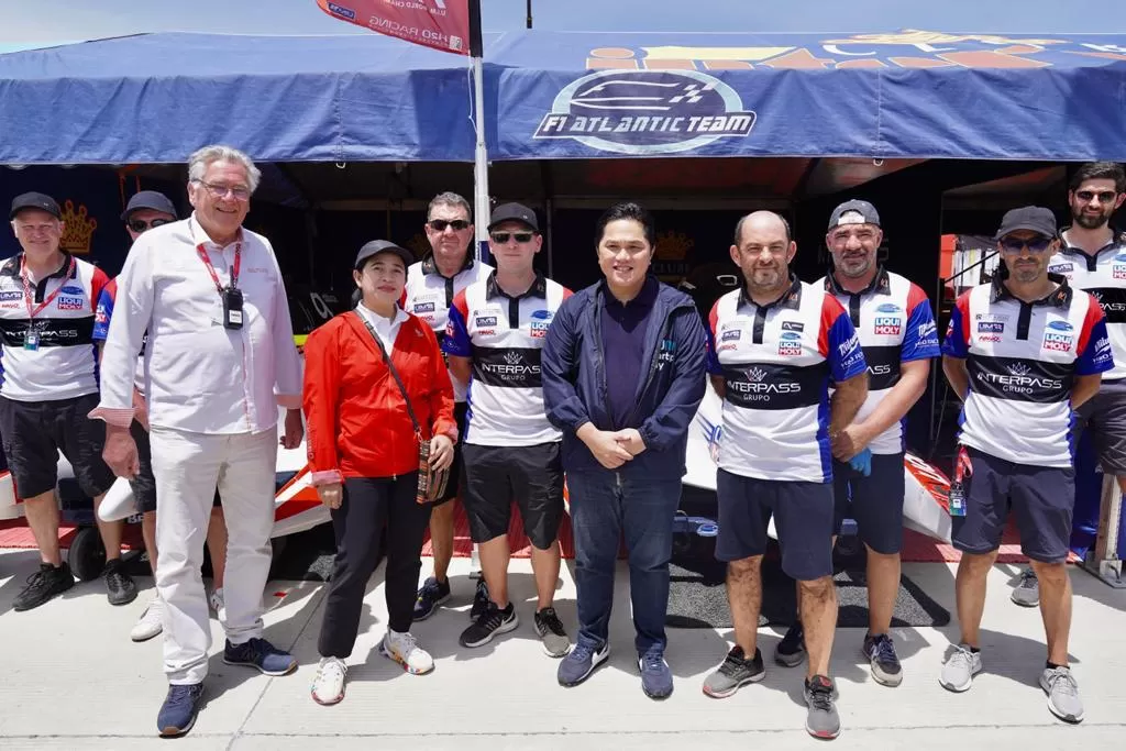 Jadi Tuan Rumah Kejuaraan Dunia F1 Powerboat, Erick Thohir: Dunia Memuji Indonesia