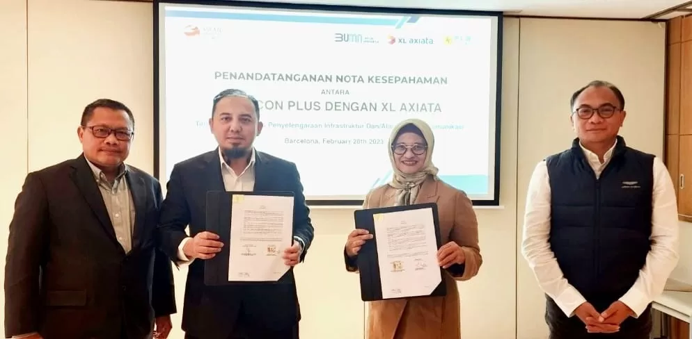 PLN Icon Plus - XL Axiata Kerjasama Infrastruktur dan Telekomunikasi