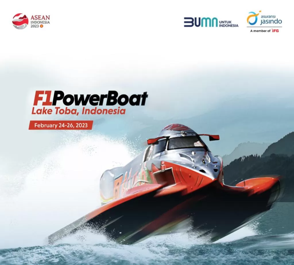 Jasindo Proteksi Pengunjung F1 Powerboat Danau Toba dengan Asuransi