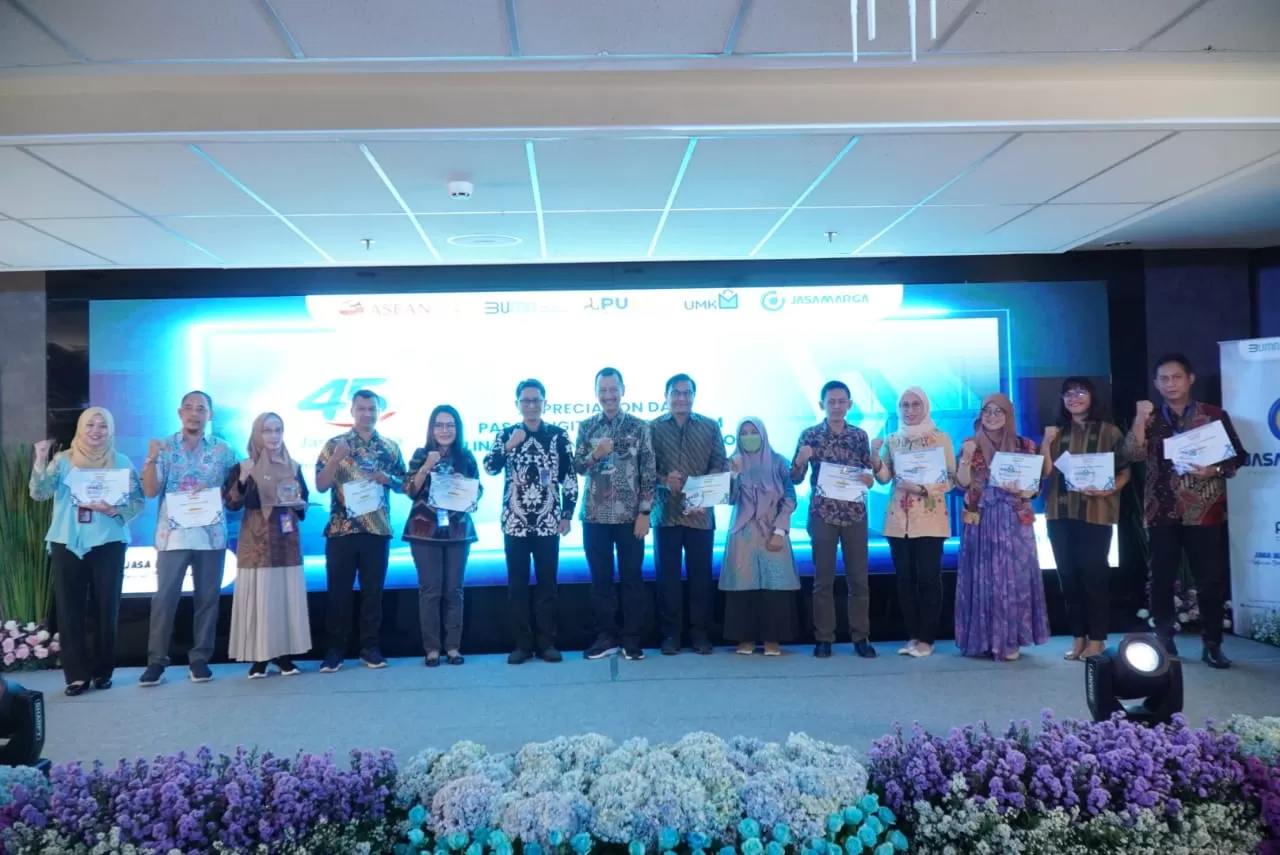 Roadster Jasa Marga Raih Apresiasi  Berkat Aktif Transaksi via PaDi UMKM