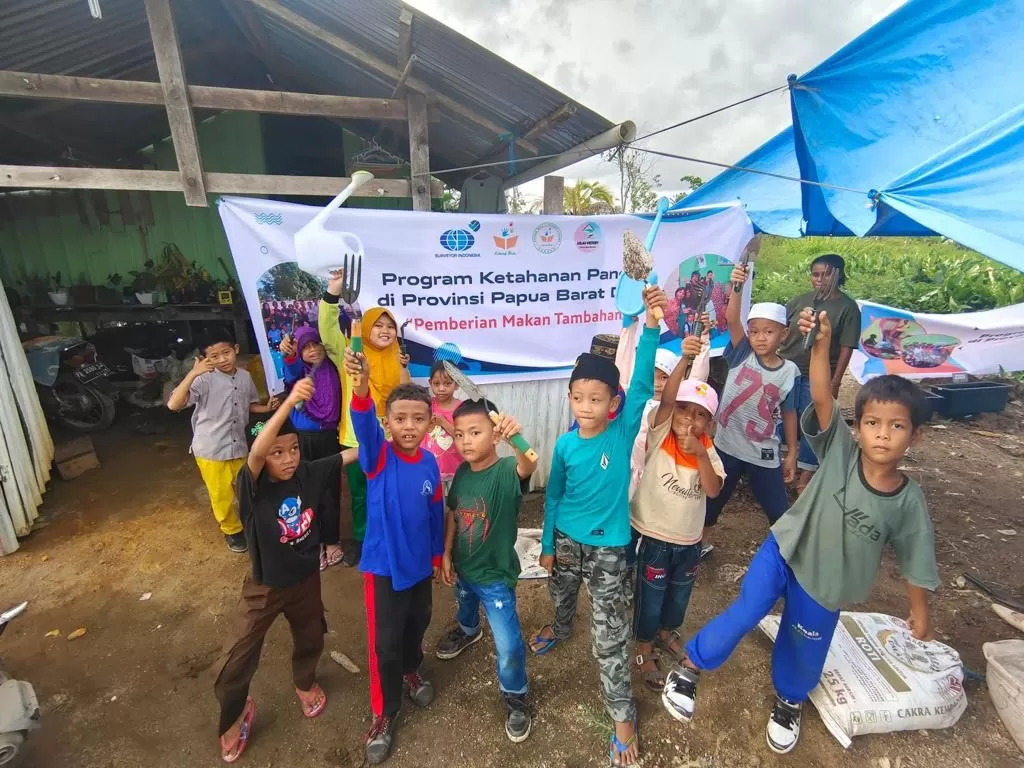 PT Surveyor Indonesia Redam Gizi Buruk di Papua 