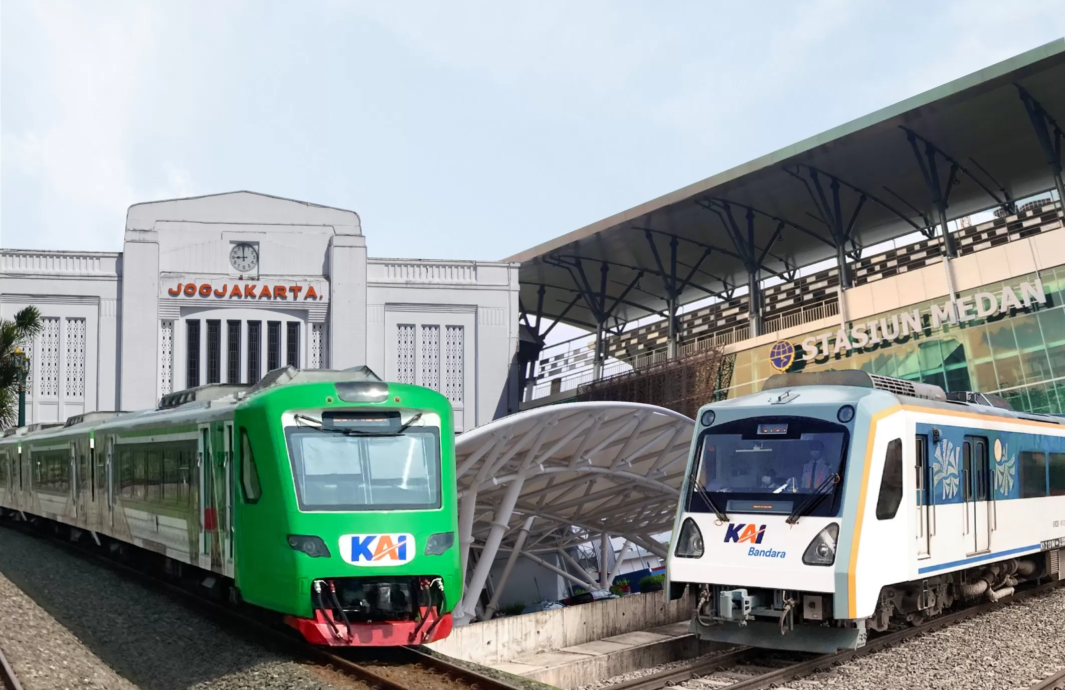 KA Bandara Yogya dan Medan Siap Menyambut Angkutan Lebaran 2023