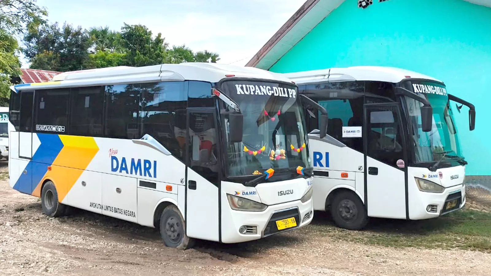Perdana, DAMRI Beri Tarif GRATIS Khusus Layanan ALBN Kupang - Dili 