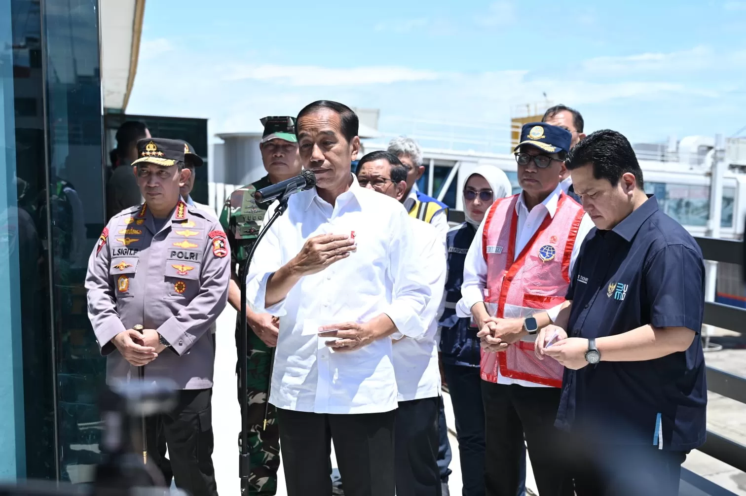 Presiden Jokowi : Pemudik harus memiliki tiket sebelum tiba di Pelabuhan