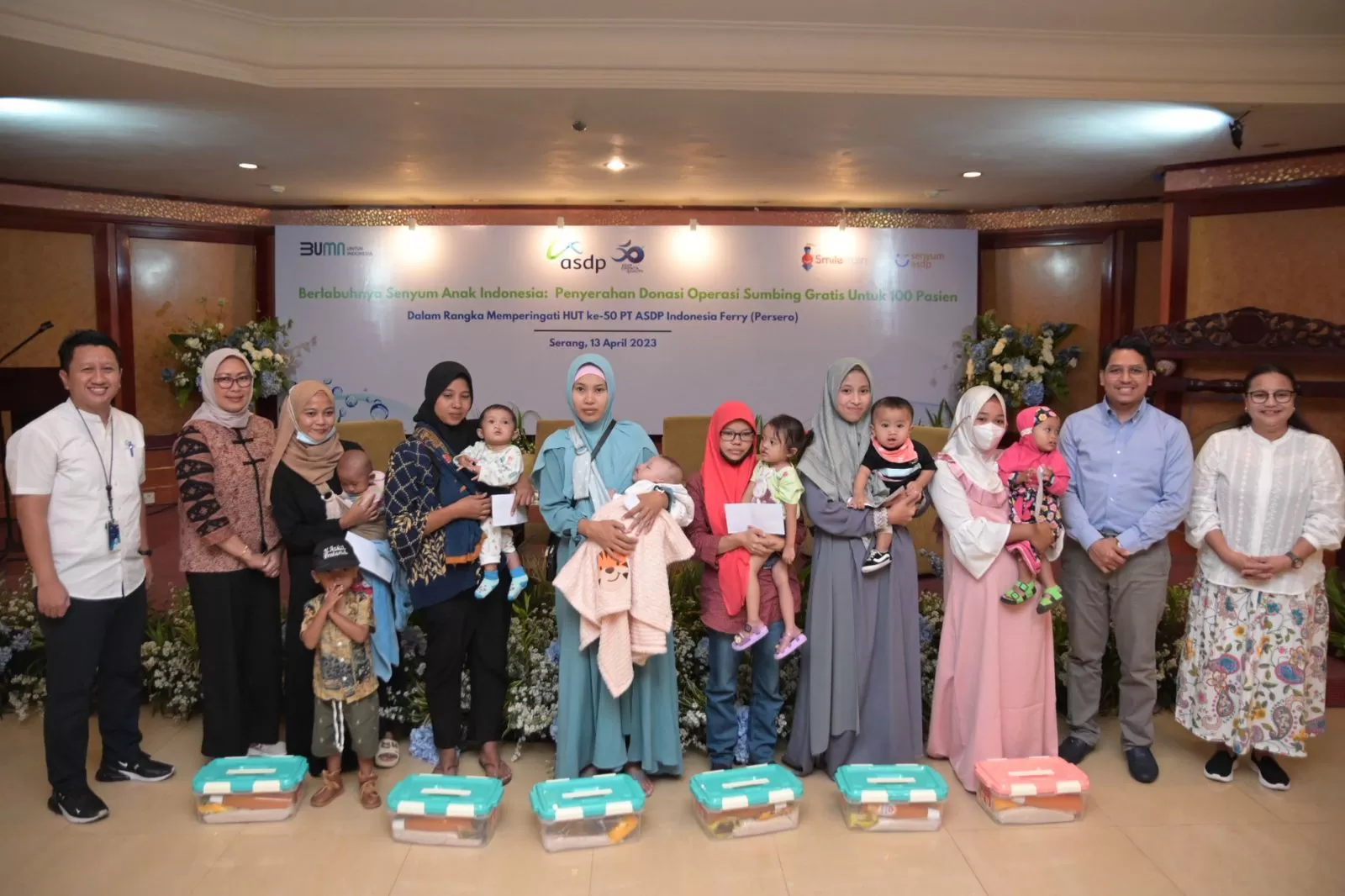 Gandeng Smile Train Indonesia, ASDP Kembalikan Senyum Anak-Anak Indonesia
