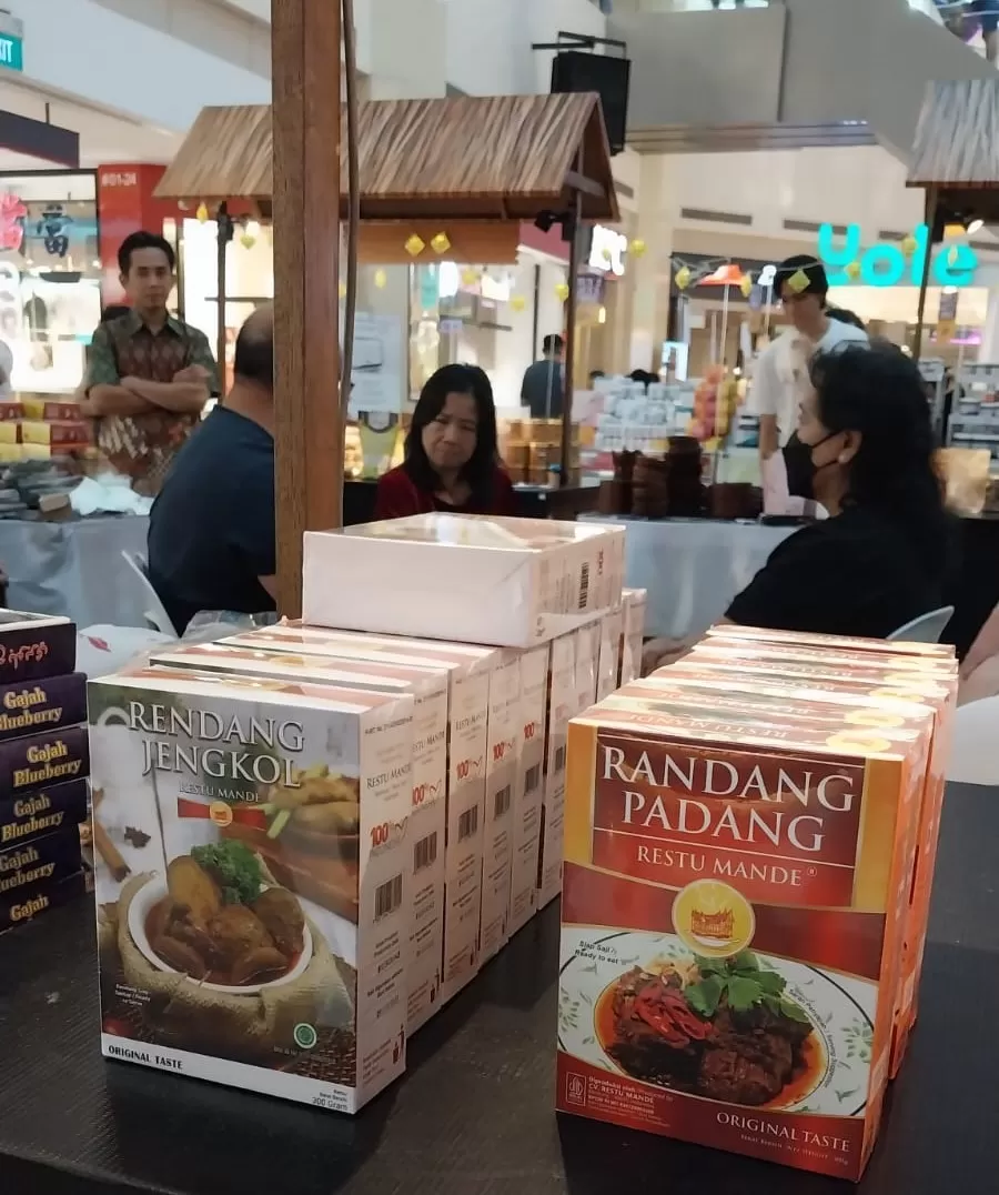 BRI Bawa UMKM Restu Mande ke Pameran Trade Mission Singapore 2023