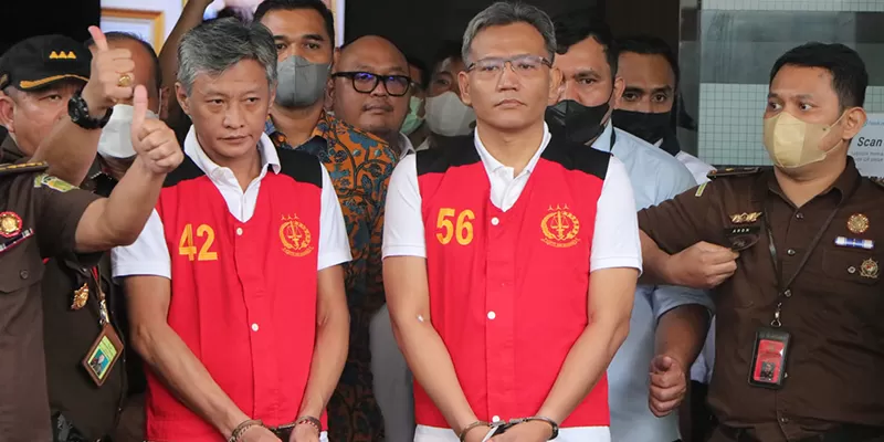 Mantan Karo Paminal Divpropam Polri Hendra Kurniawan dan Agus Nurpatria (Ist)