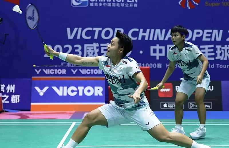 Apriyani Rahayu yang kembali berpasangan dengan Siti Fadia Silva Ramadhanti, siap tampil di Orleans Masters dan All England 2025  (Foto: PBSI)