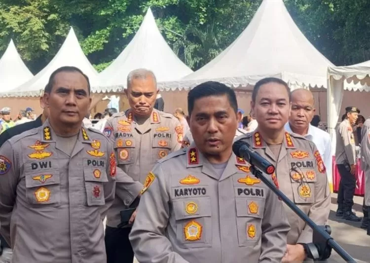 Kapolda Metro Jaya Irjen Karyoto mutasi 839 personel (Dok NTMC Polri)