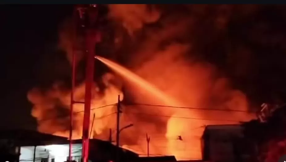 Kakek di Tangsel nekat bakar diri hingga tewas  (Instagram/@humasjakfire)