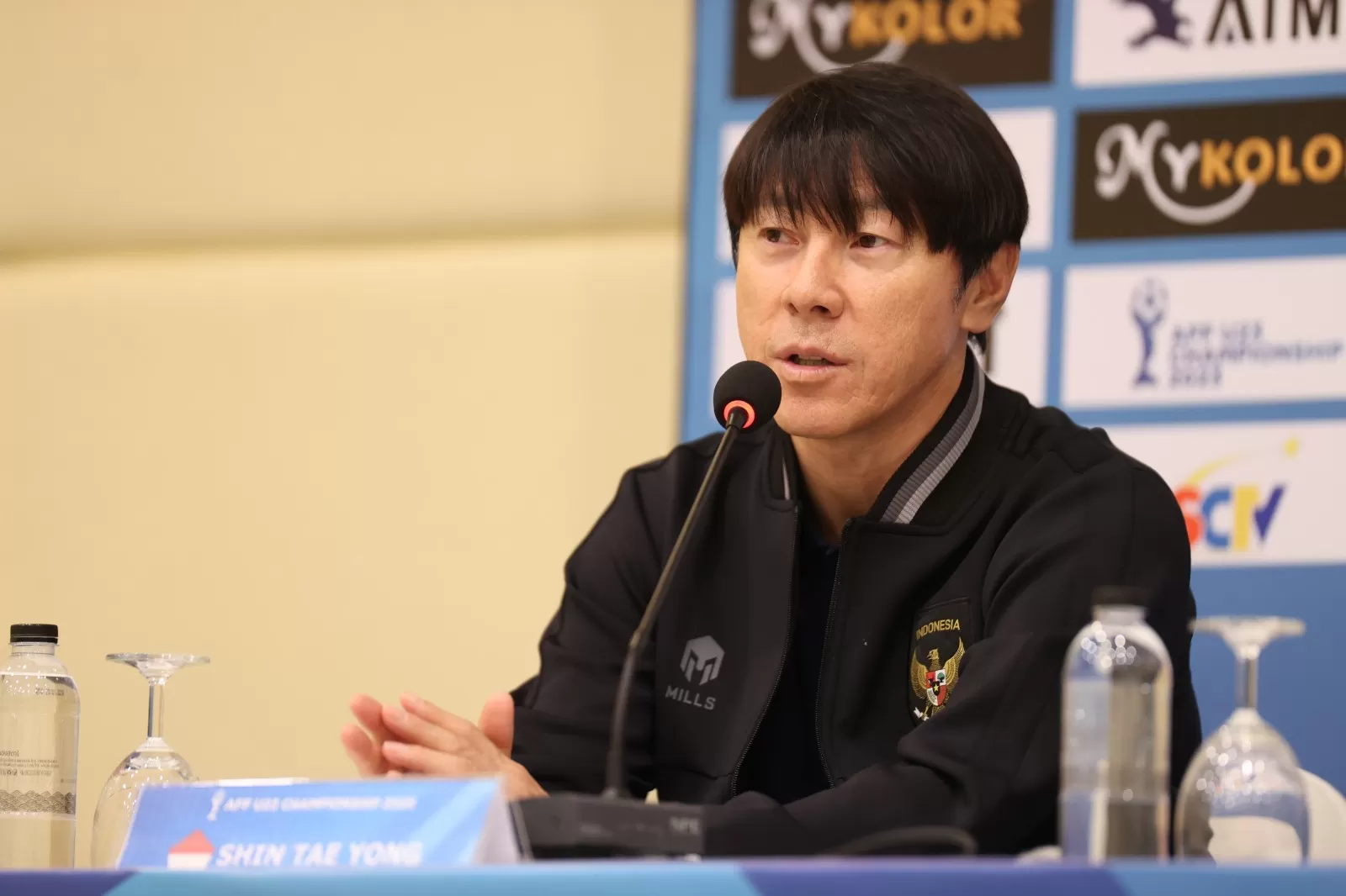 Eks Pelatih Timnas Indonesia, Shin Tae-yong evaluasi Jay Idzes yang gagal lolos Piala Dunia 2026  (Foto: PSSI)