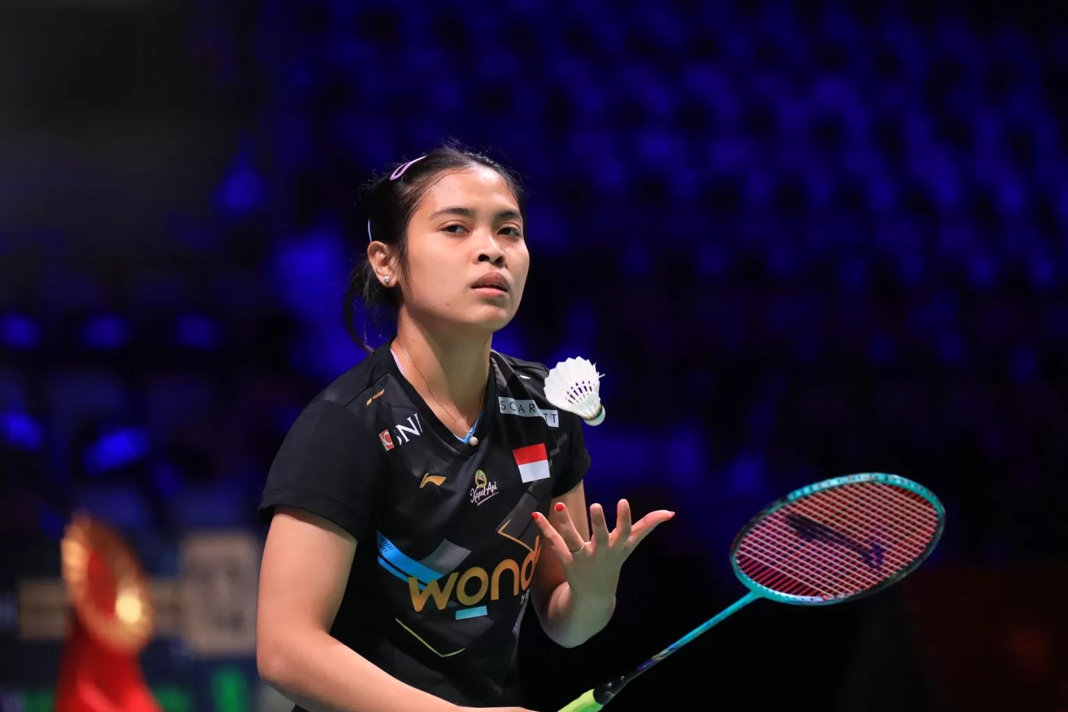 Tunggal putri Indonesia Gregoria Mariska Tunjung mencoba peruntungan di India Open 2025 setelah gagal pada turnamen pembuka tahun, Malaysia Open 2025. (PP PBSI)