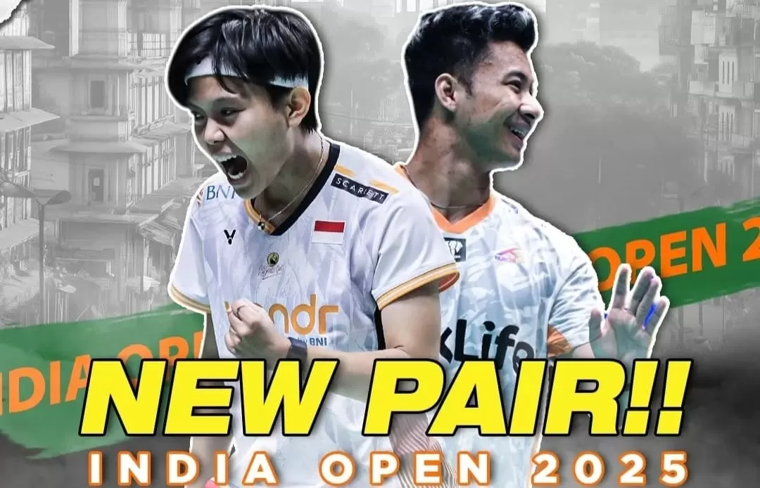 PBSI resmi pasangkan Dejan Ferdinansyah dengan Siti Fadia Silva Ramadhanti di sektor ganda campuran, debut di India Open 2025  (Dok: Instagram @badminton.ina)