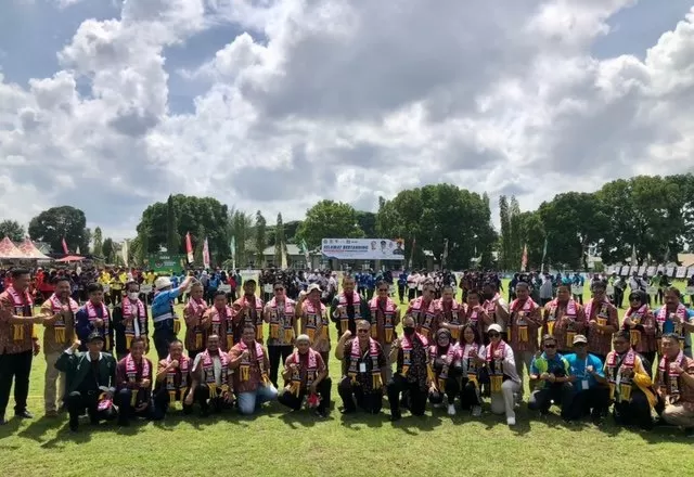 Pembukaan Kejurnas Junior Panahan 2022 (foto: Harminanto) 