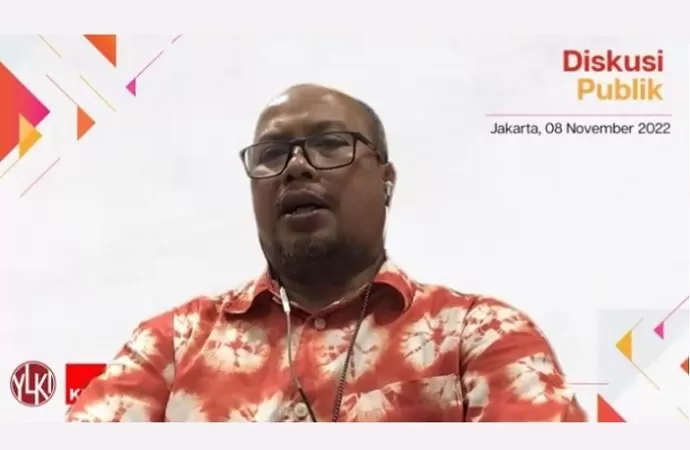 Ketua Pengurus Harian YLKI Tulus Abadi. (Zoom)