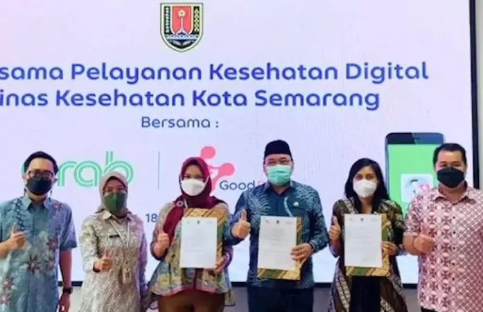  Perjanjian Kerja Sama antara Good Doctor, Grab, dan Pemerintah Kota Semarang tentang pemanfaatan aplikasi Good Doctor dan Grab dalam layanan kesehatan berbasis teknologi digital.