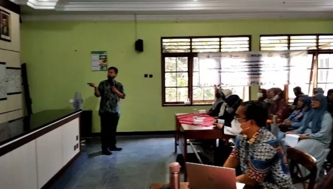 Bagian pelaksanaan Program Mandala yang diisi dengan pelatihan dan diskusi.  