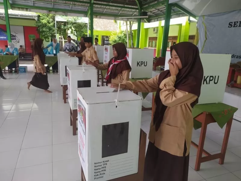 Ilustrasi pemilih pemula. 